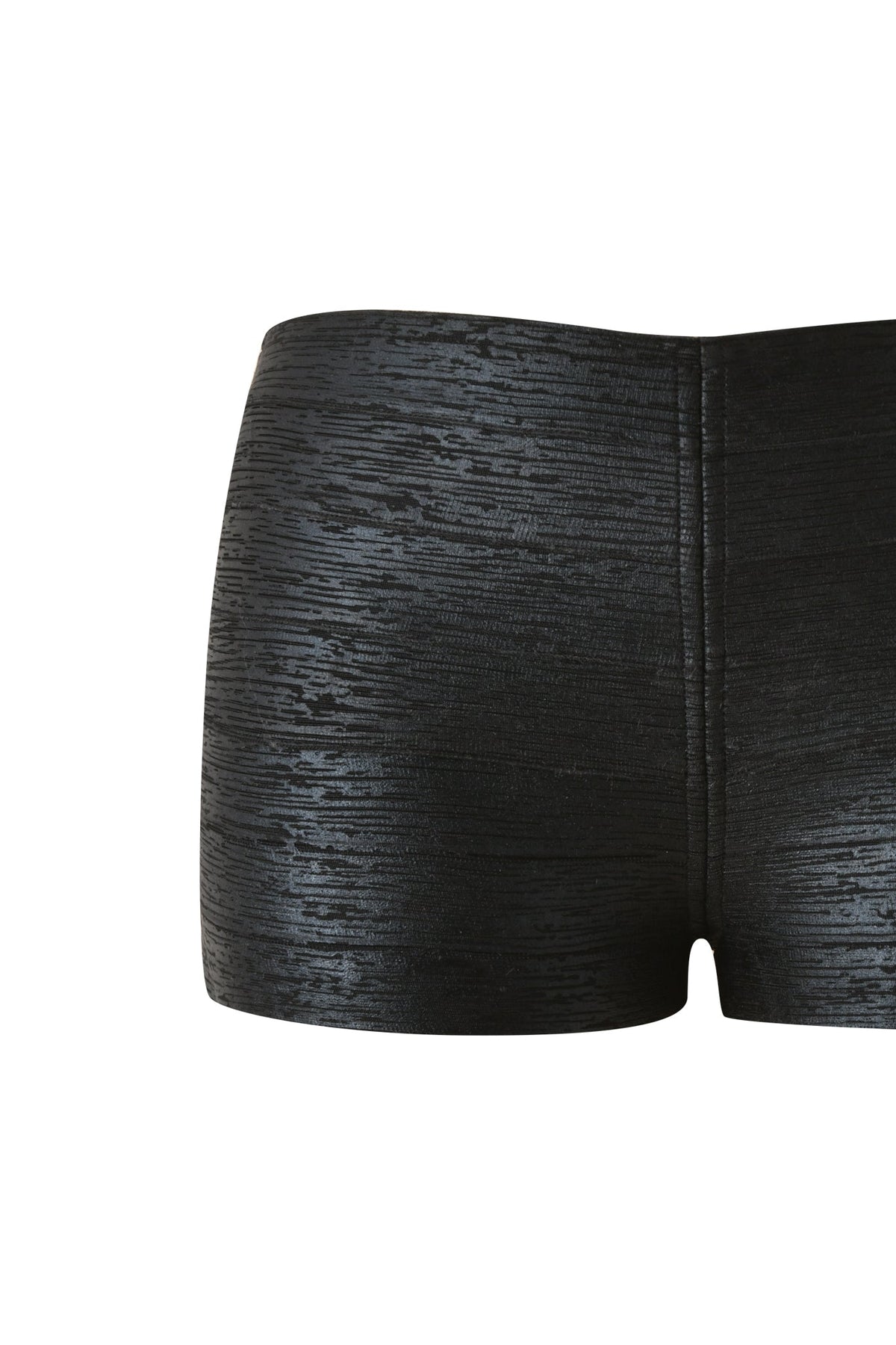 CARMILLA PLATINUM BANDAGE MICRO SHORTS - BLACK FOIL