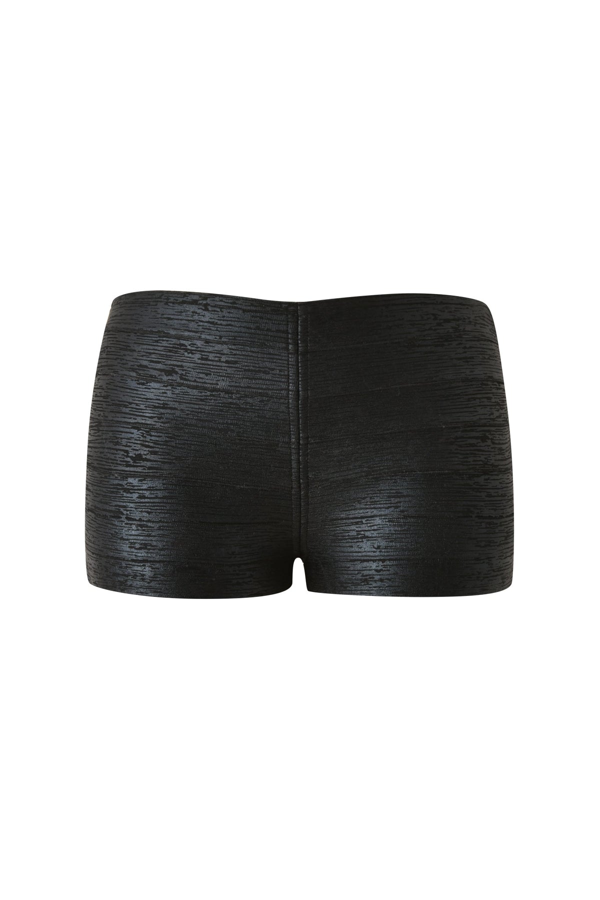 CARMILLA PLATINUM BANDAGE MICRO SHORTS - BLACK FOIL