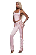 HOLLI SATIN PANT 2.0 - PINK