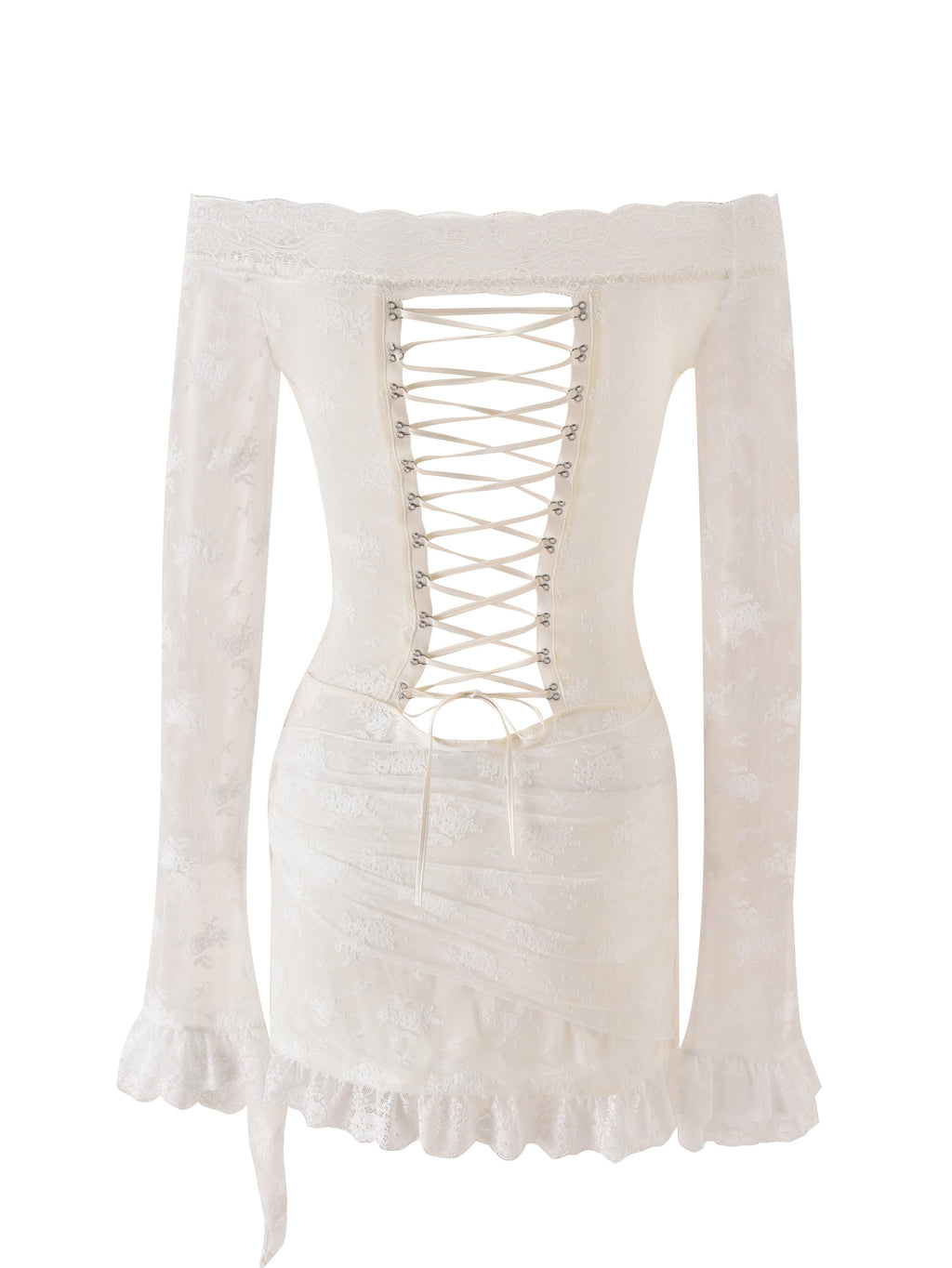 BONNY MINI DRESS - CREAM
