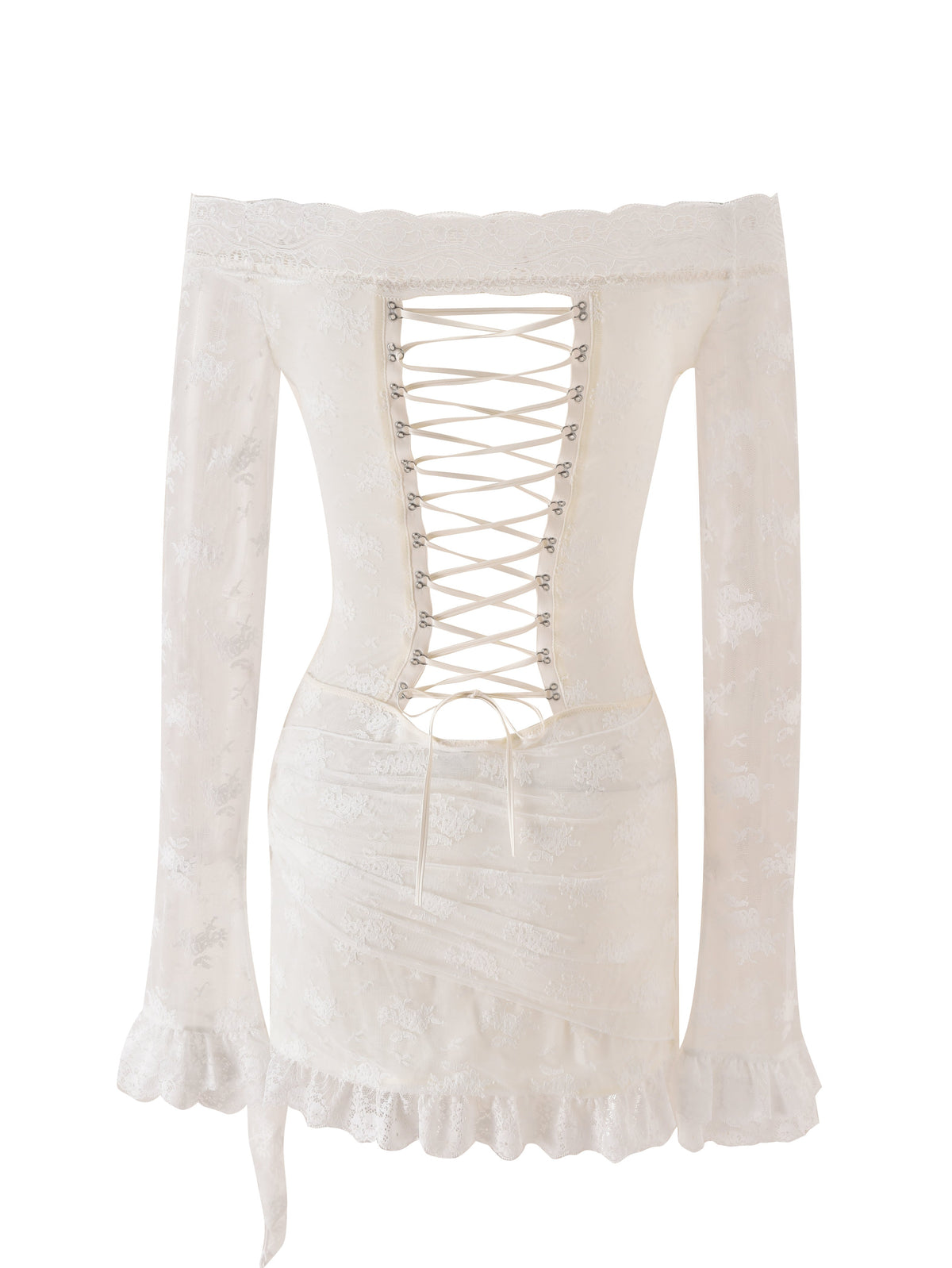 BONNY MINI DRESS - CREAM