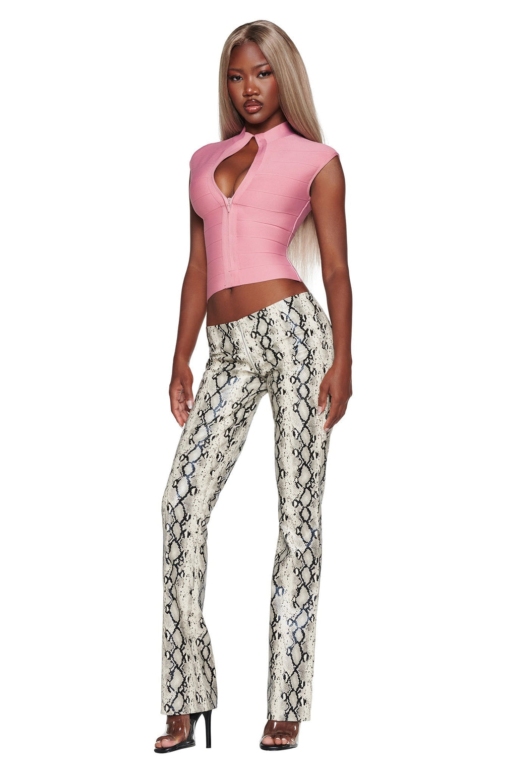 HENDRIX 2.0 PANT - CREAM SNAKE