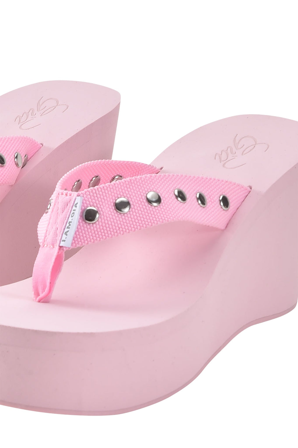 SHELBY STUDDED FLIP FLOP 2.0 - BABY PINK
