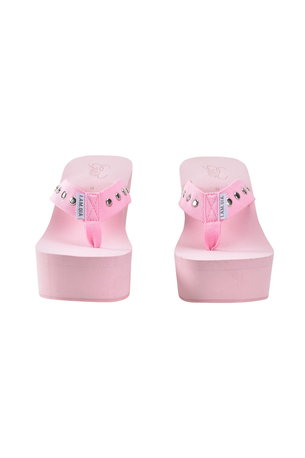 SHELBY STUDDED FLIP FLOP 2.0 - BABY PINK