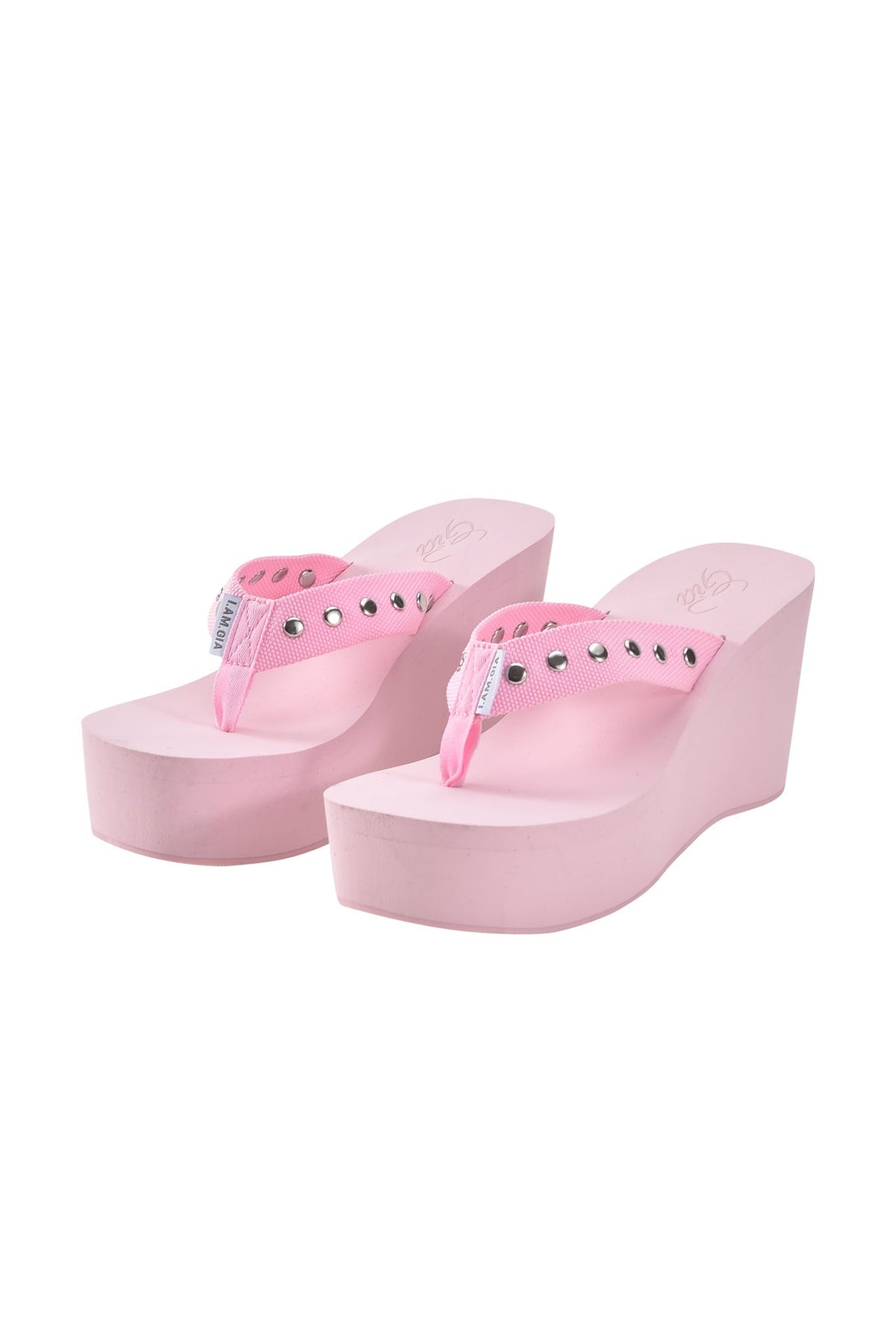 SHELBY STUDDED FLIP FLOP 2.0 - BABY PINK