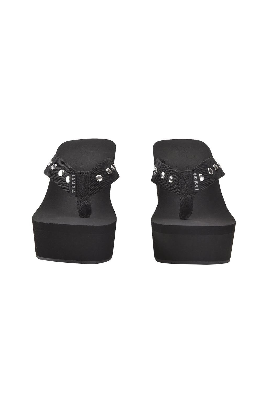 SHELBY STUDDED FLIP FLOP 2.0 - BLACK