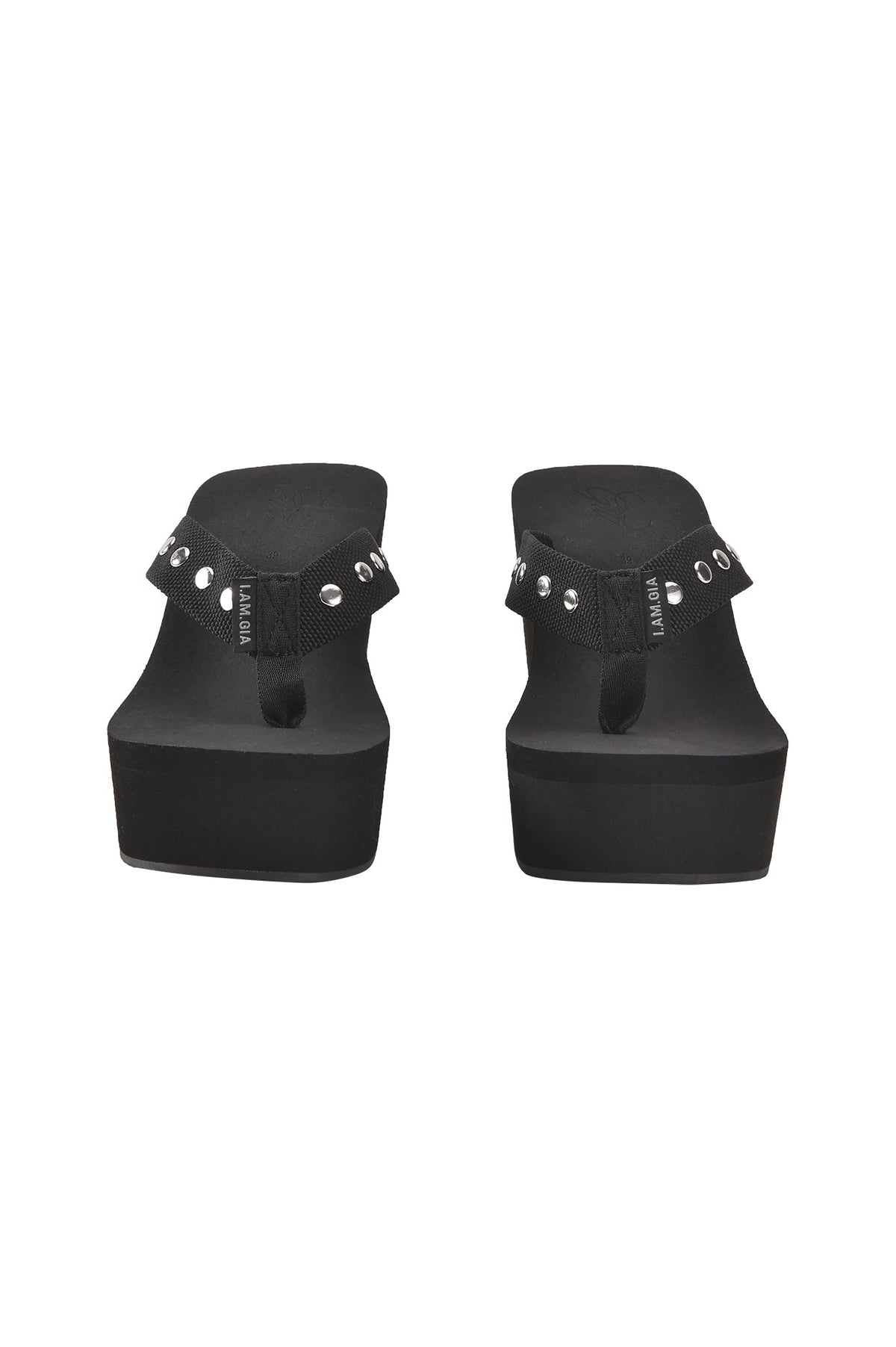 SHELBY STUDDED FLIP FLOP 2.0 - BLACK