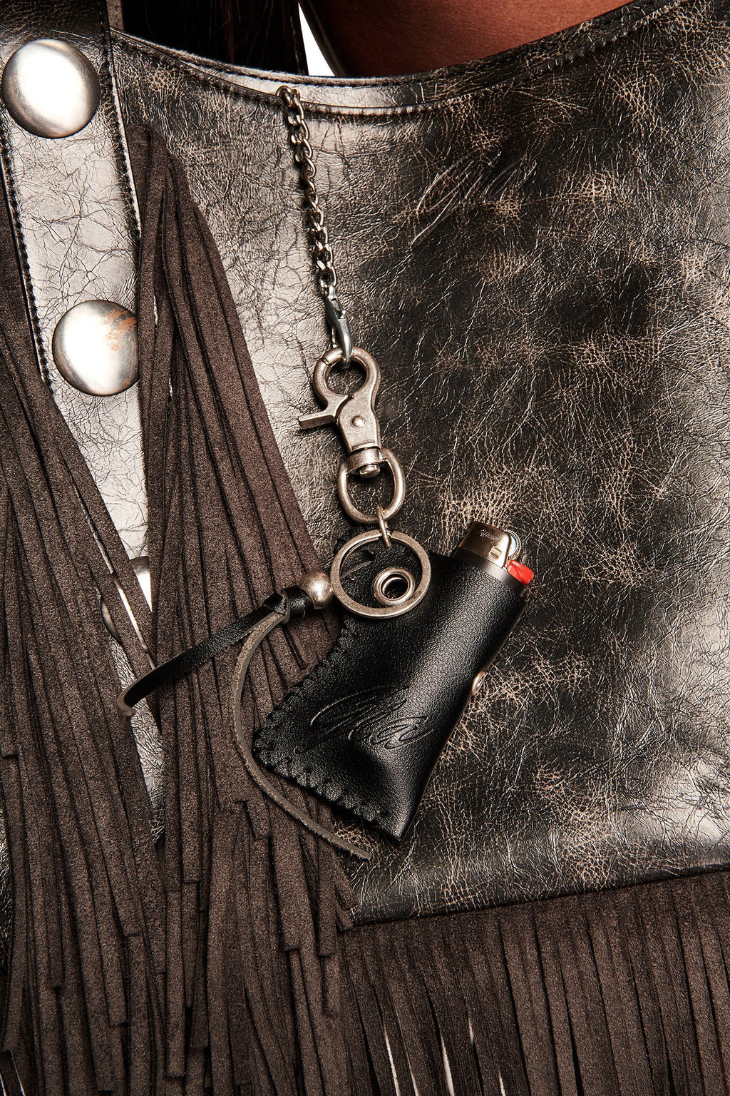 VENUS LIGHTER KEYCHAIN - BLACK
