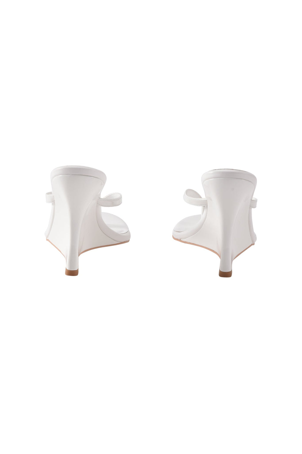 VIKTORIA WEDGE HEEL - WHITE