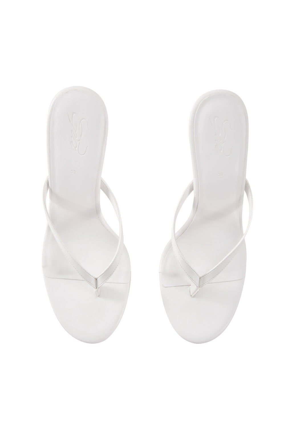 VIKTORIA WEDGE HEEL - WHITE