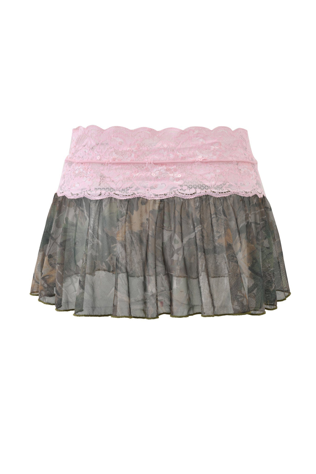 SAKINA MICRO MINI SKIRT - BARK AND BITE CAMO