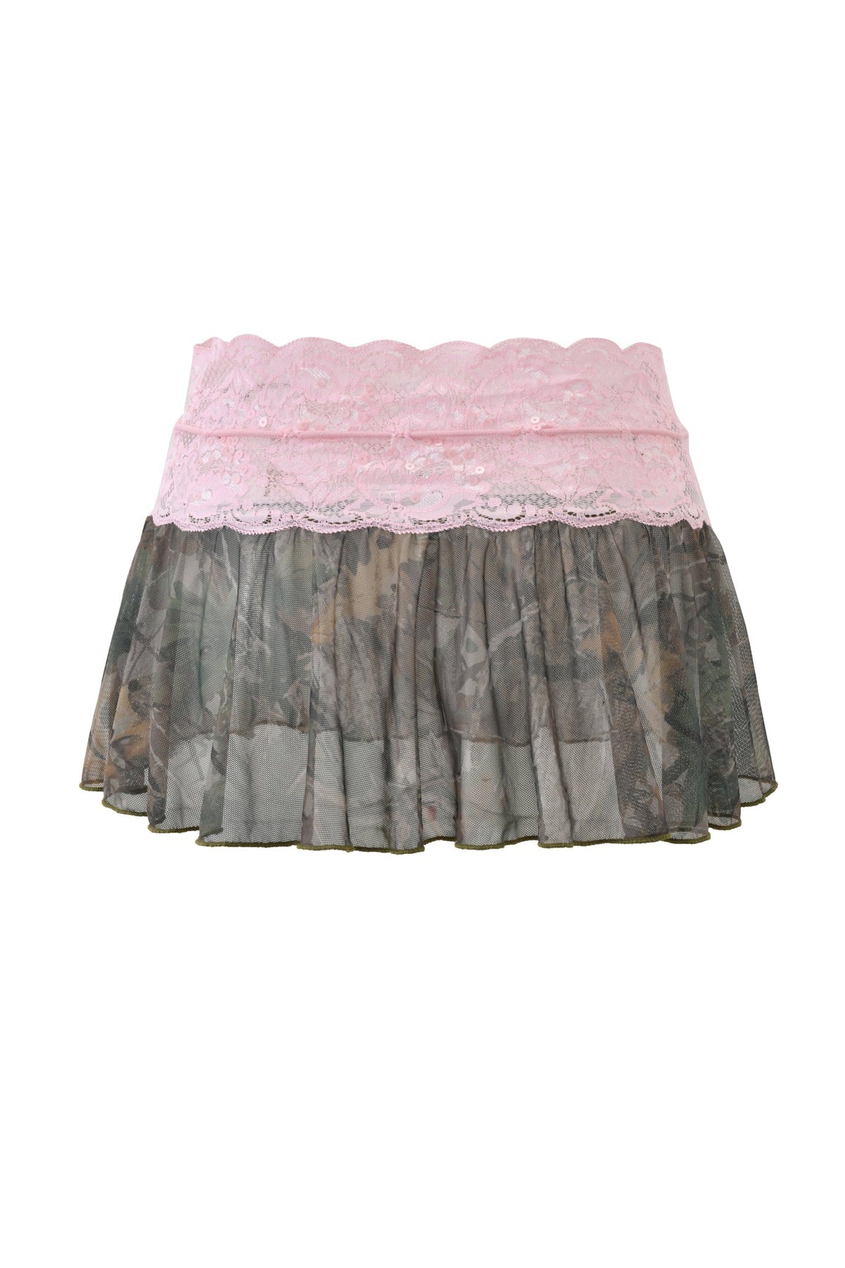 SAKINA MICRO MINI SKIRT - BARK AND BITE CAMO