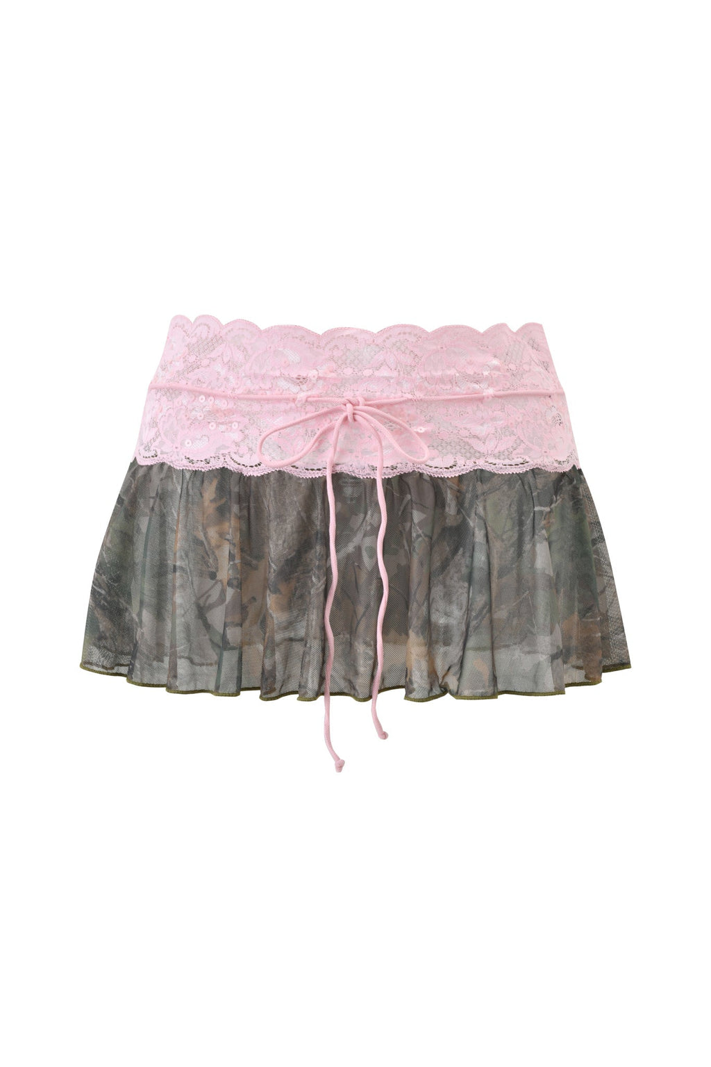 SAKINA MICRO MINI SKIRT - BARK AND BITE CAMO