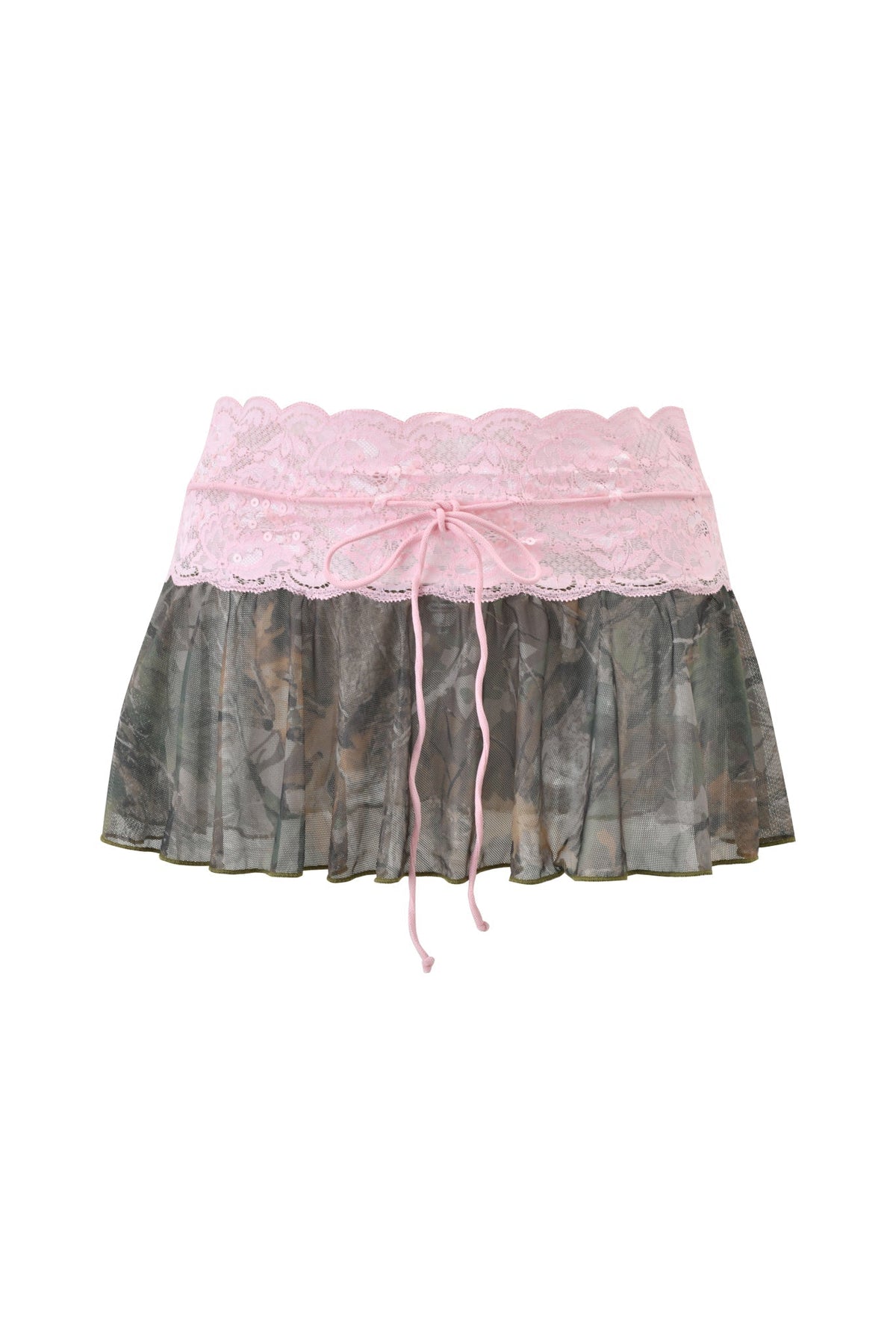 SAKINA MICRO MINI SKIRT - BARK AND BITE CAMO