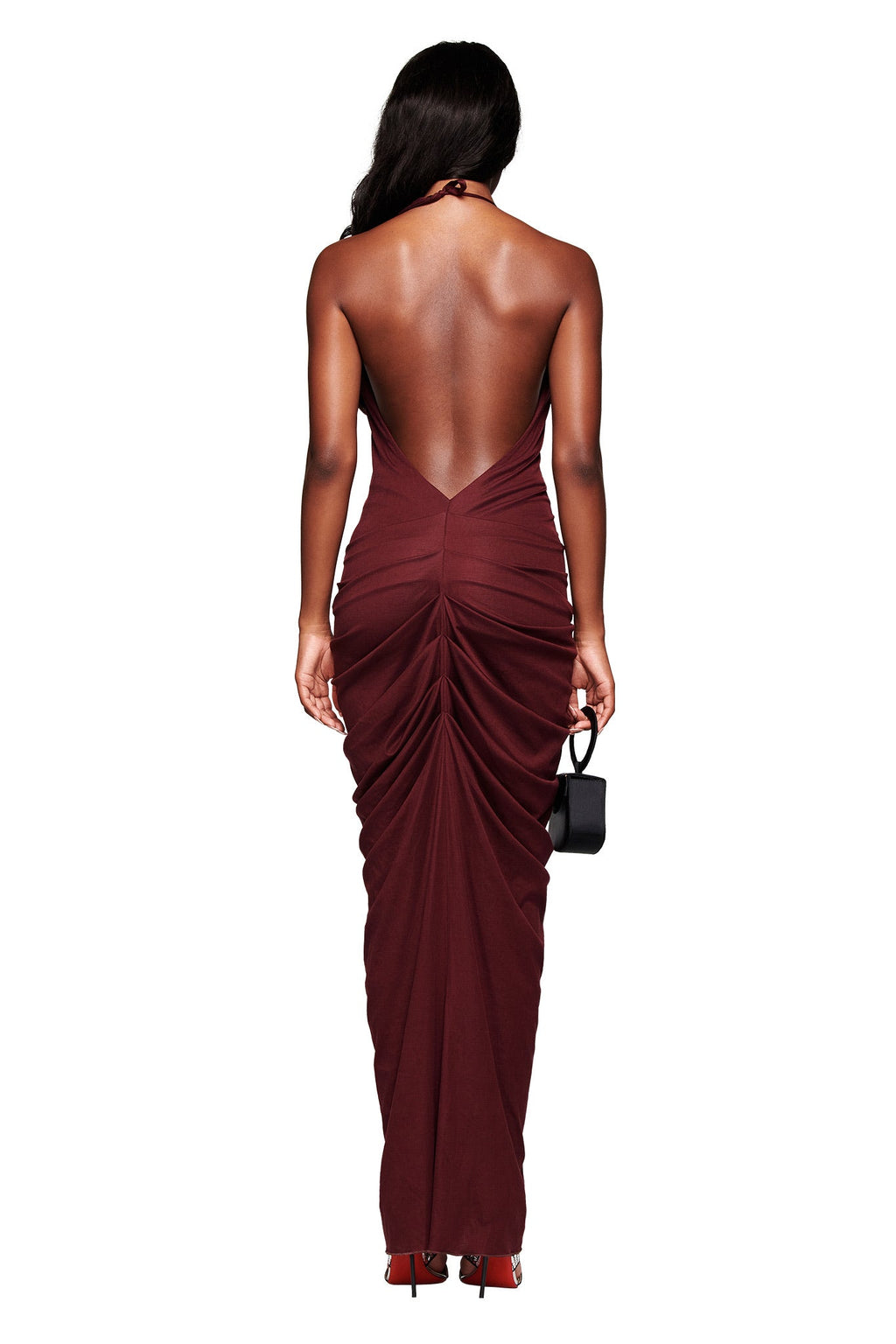 SASHI MAXI DRESS - PLUM