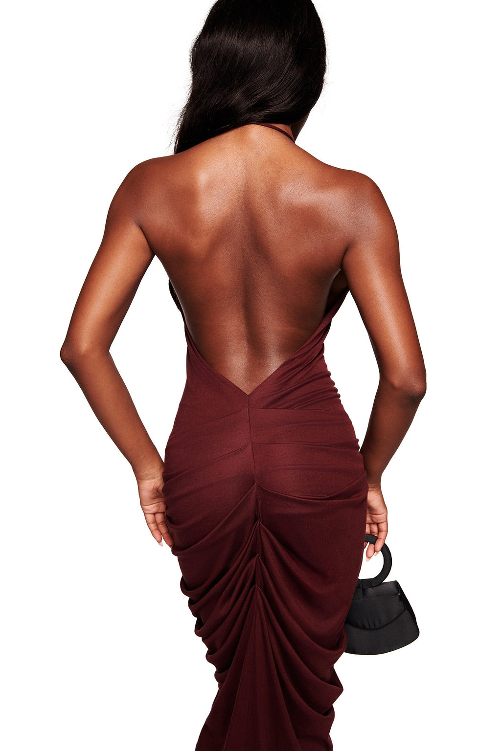 SASHI MAXI DRESS - PLUM