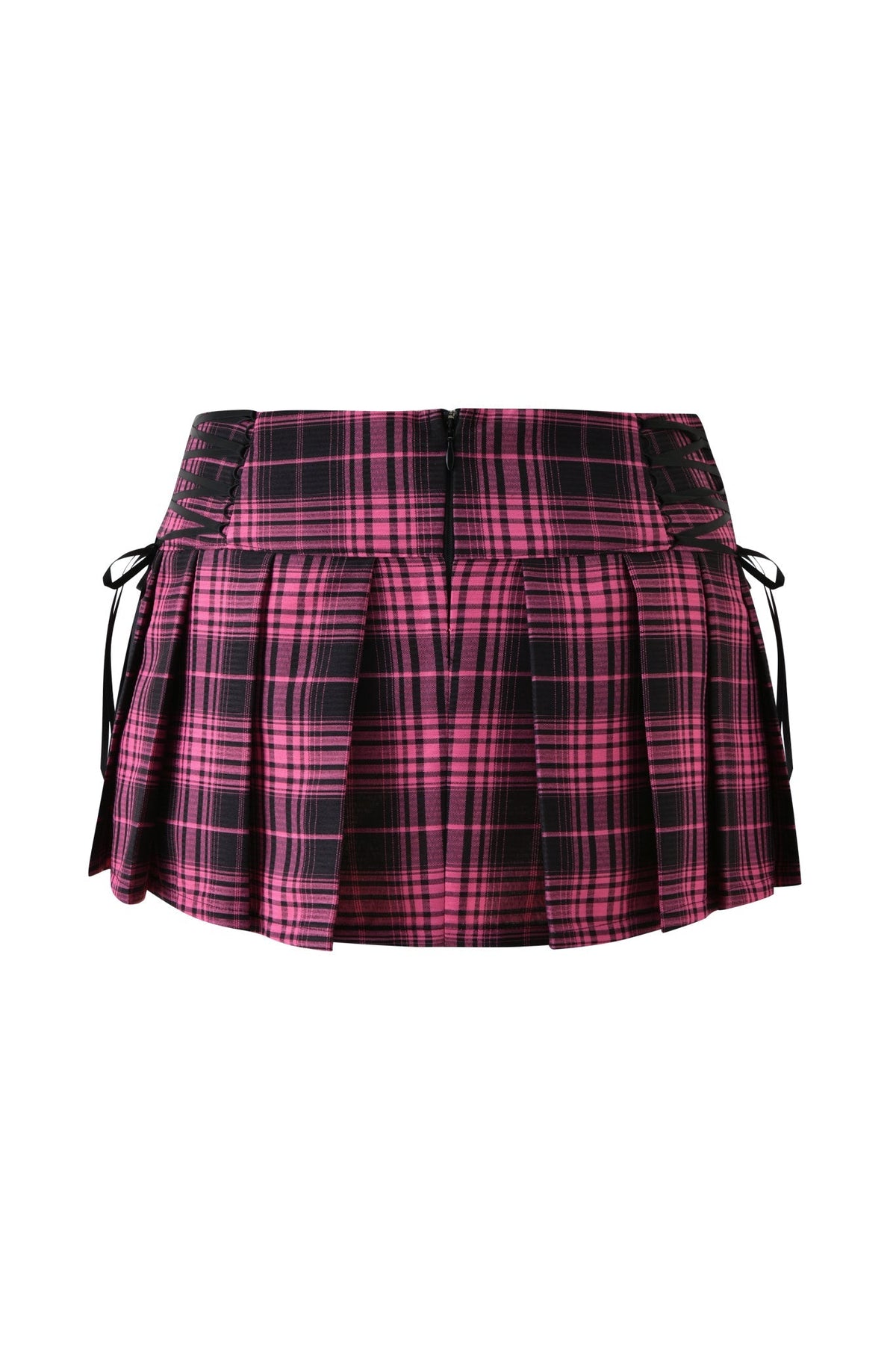 SOFI MINI SKIRT - PINK PLAID