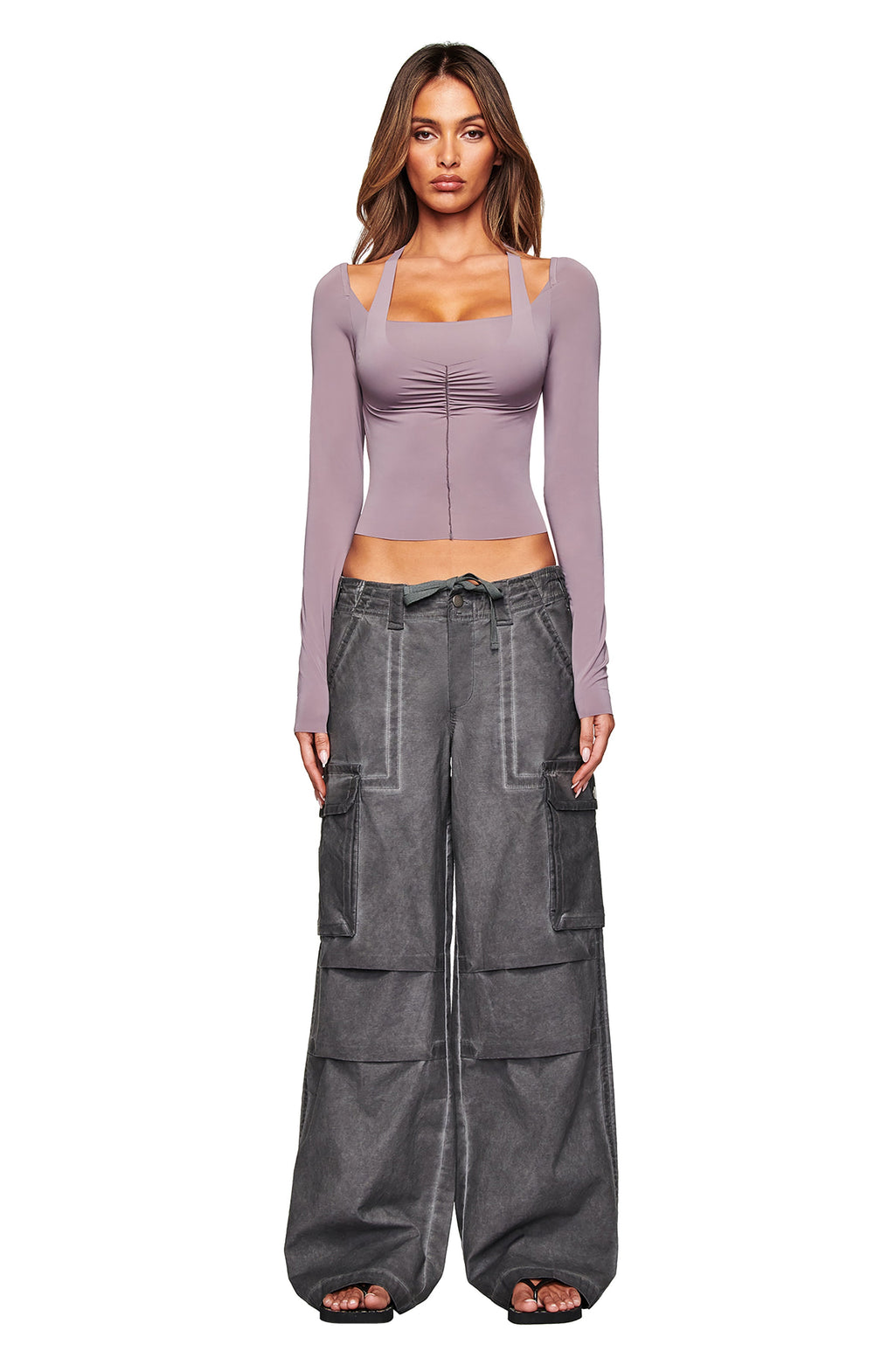 JAXXON CARGO PANT - WASHED BLACK