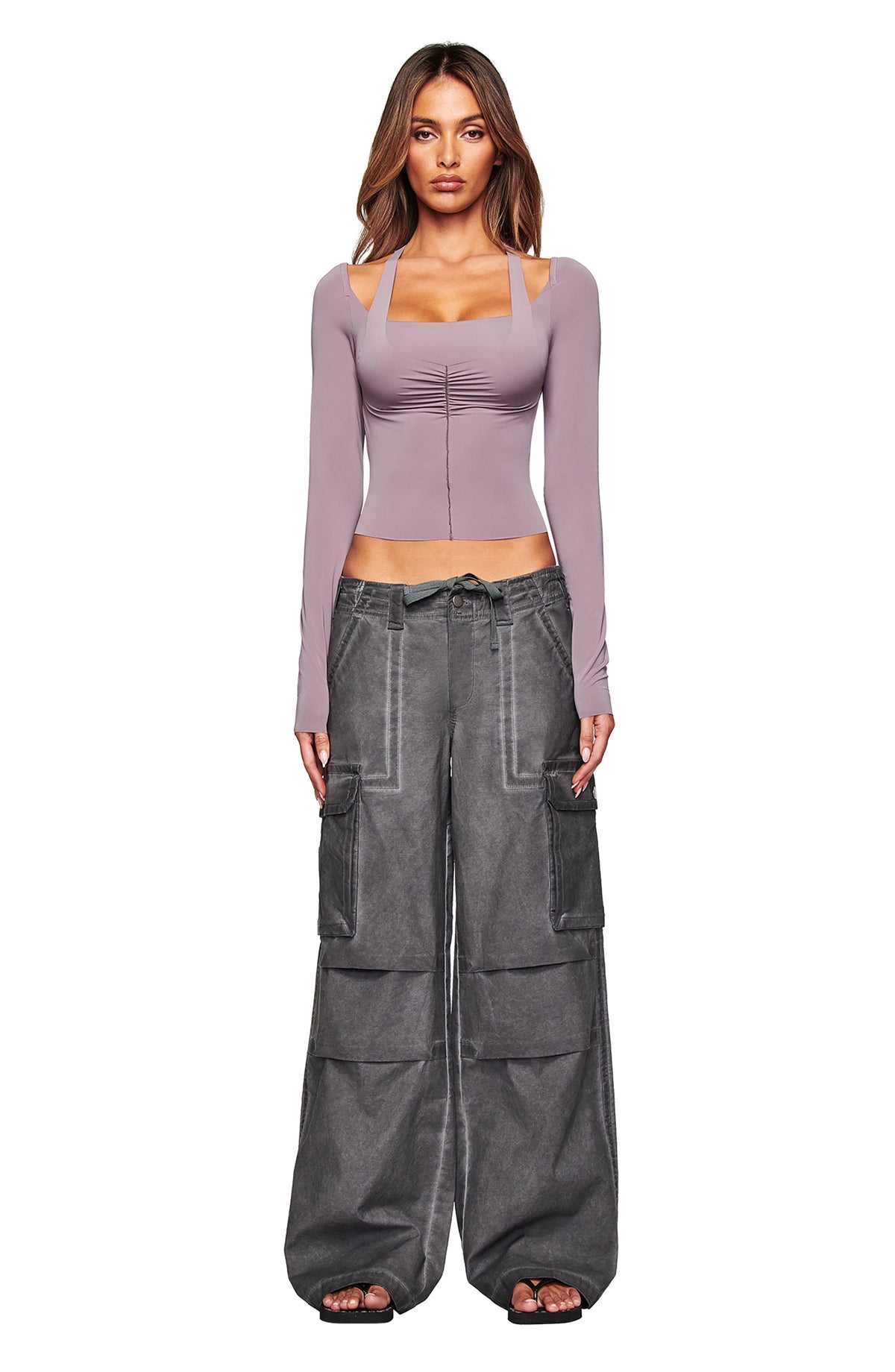 JAXXON CARGO PANT - WASHED BLACK