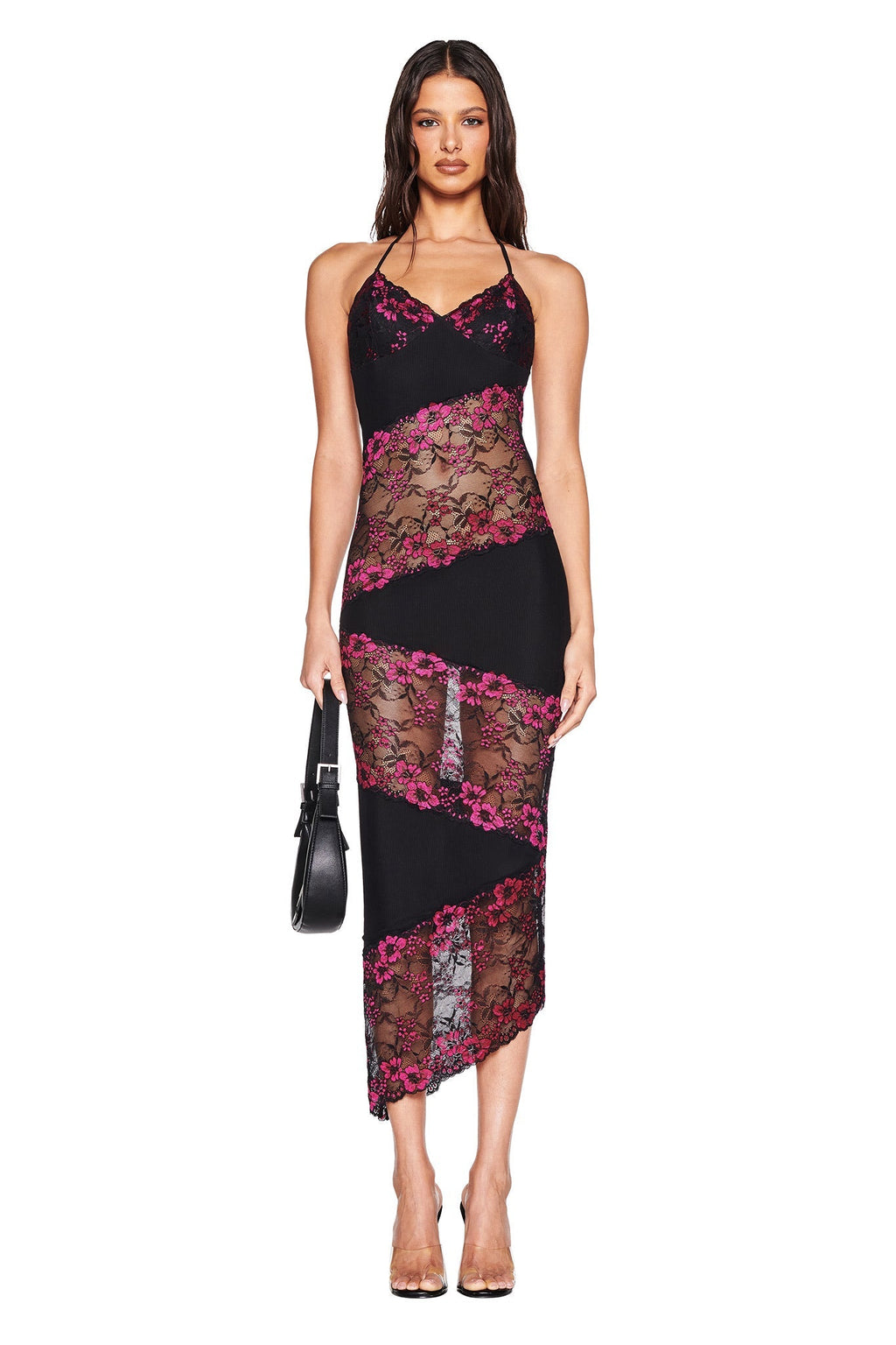 PALOMA MIDI DRESS - BLACK