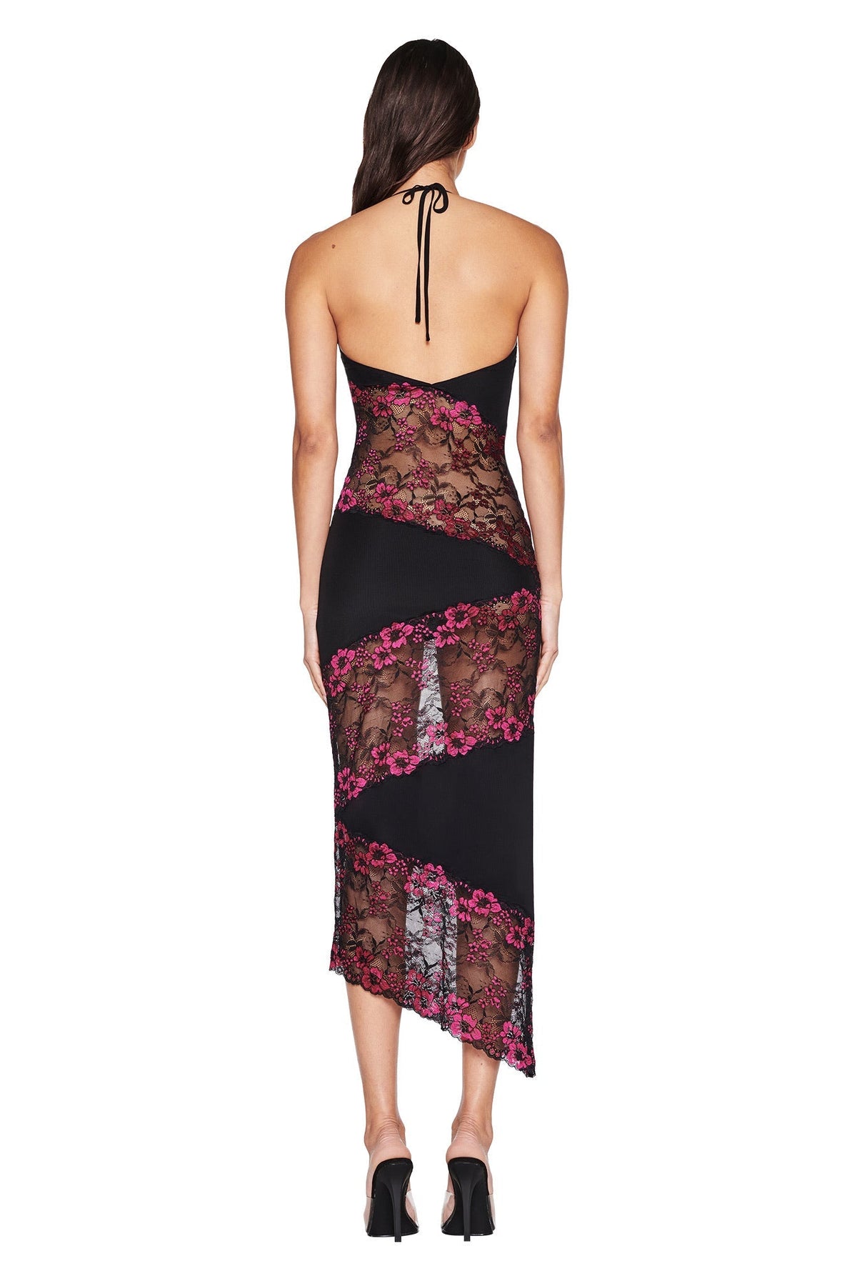 PALOMA MIDI DRESS - BLACK