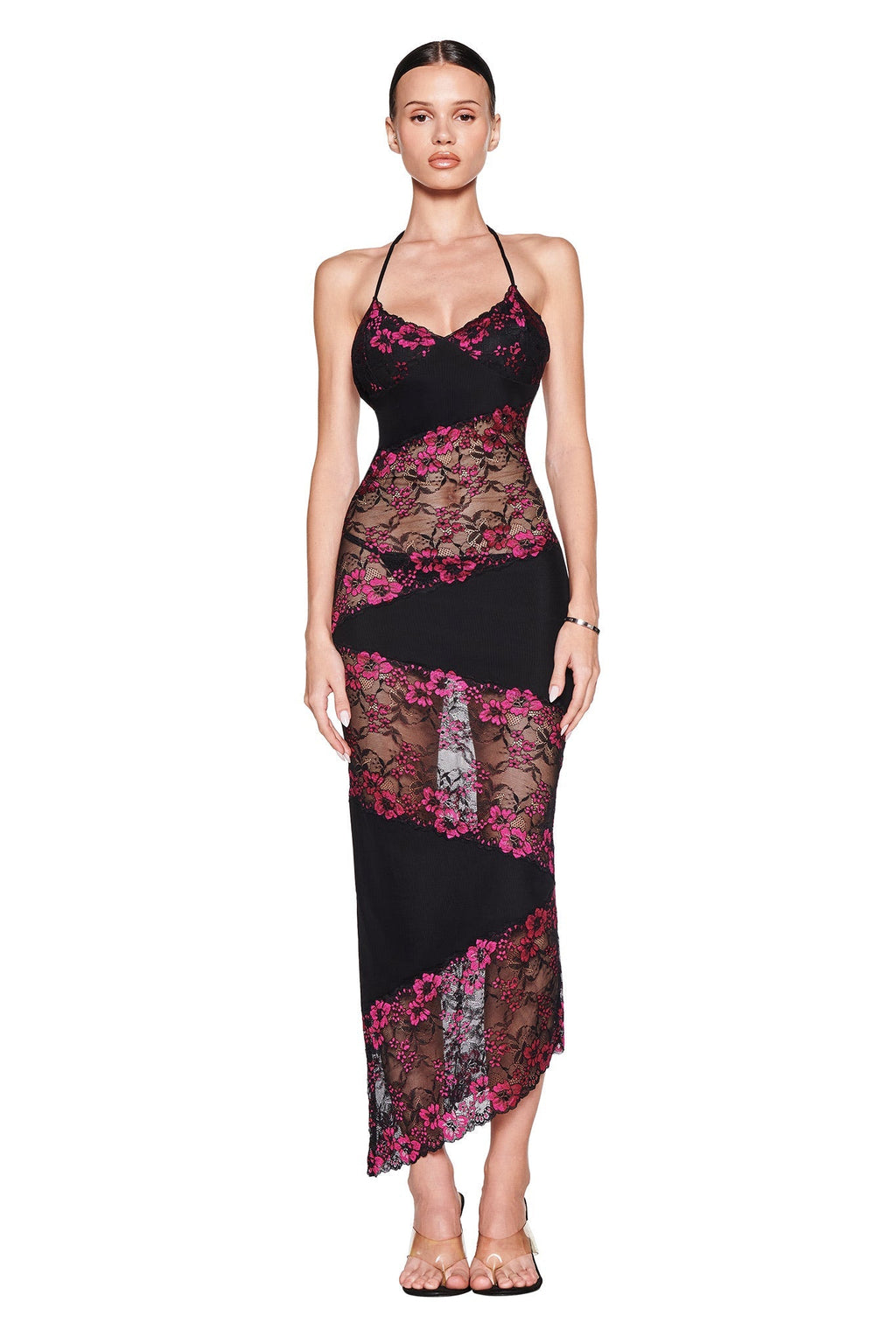 PALOMA MIDI DRESS - BLACK