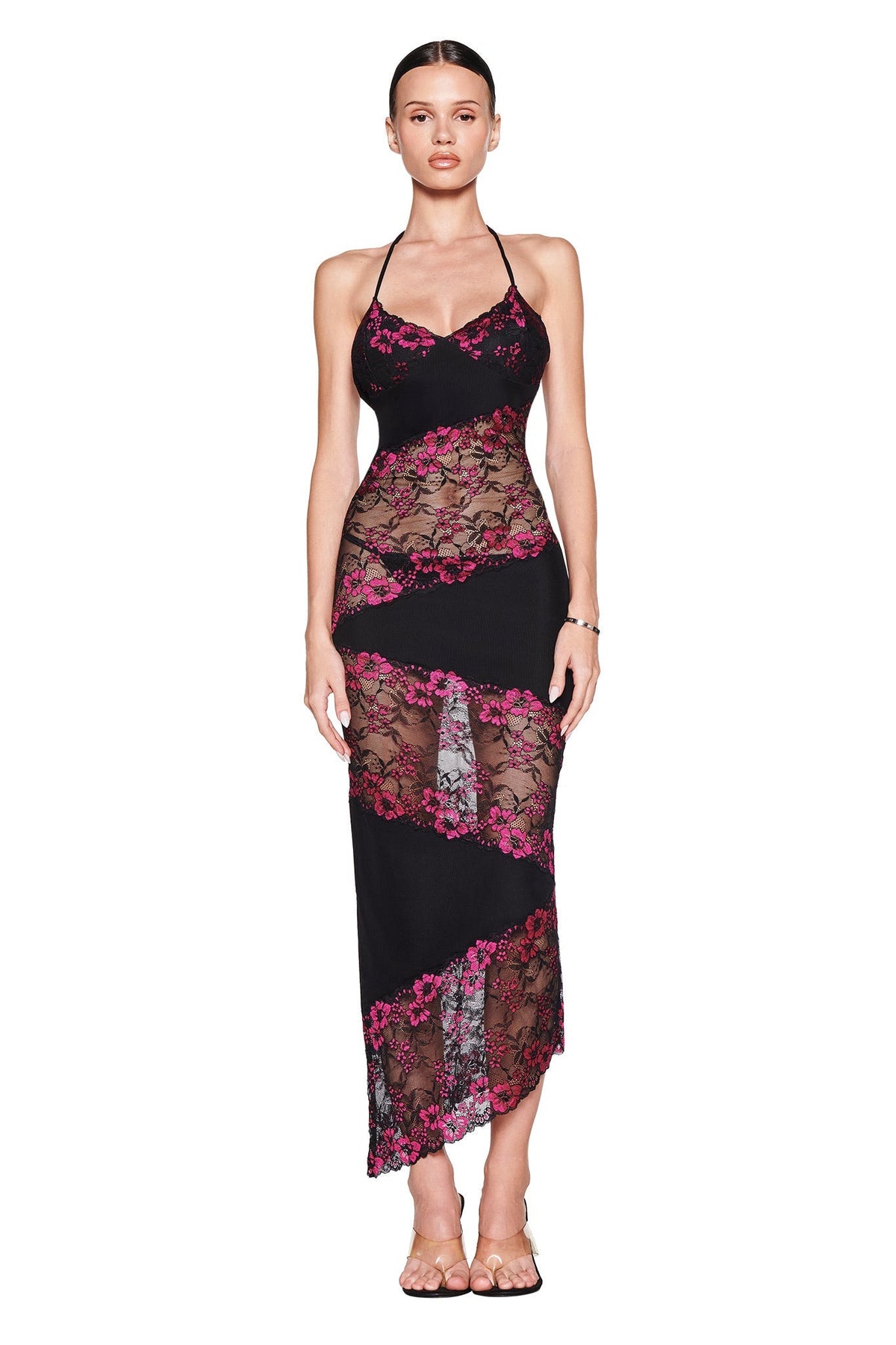PALOMA MIDI DRESS - BLACK