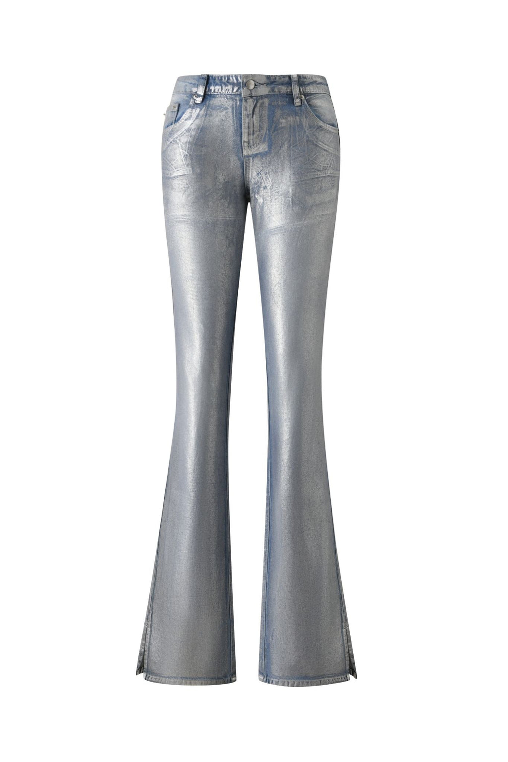RENATA JEAN - SILVER METALLIC WASH