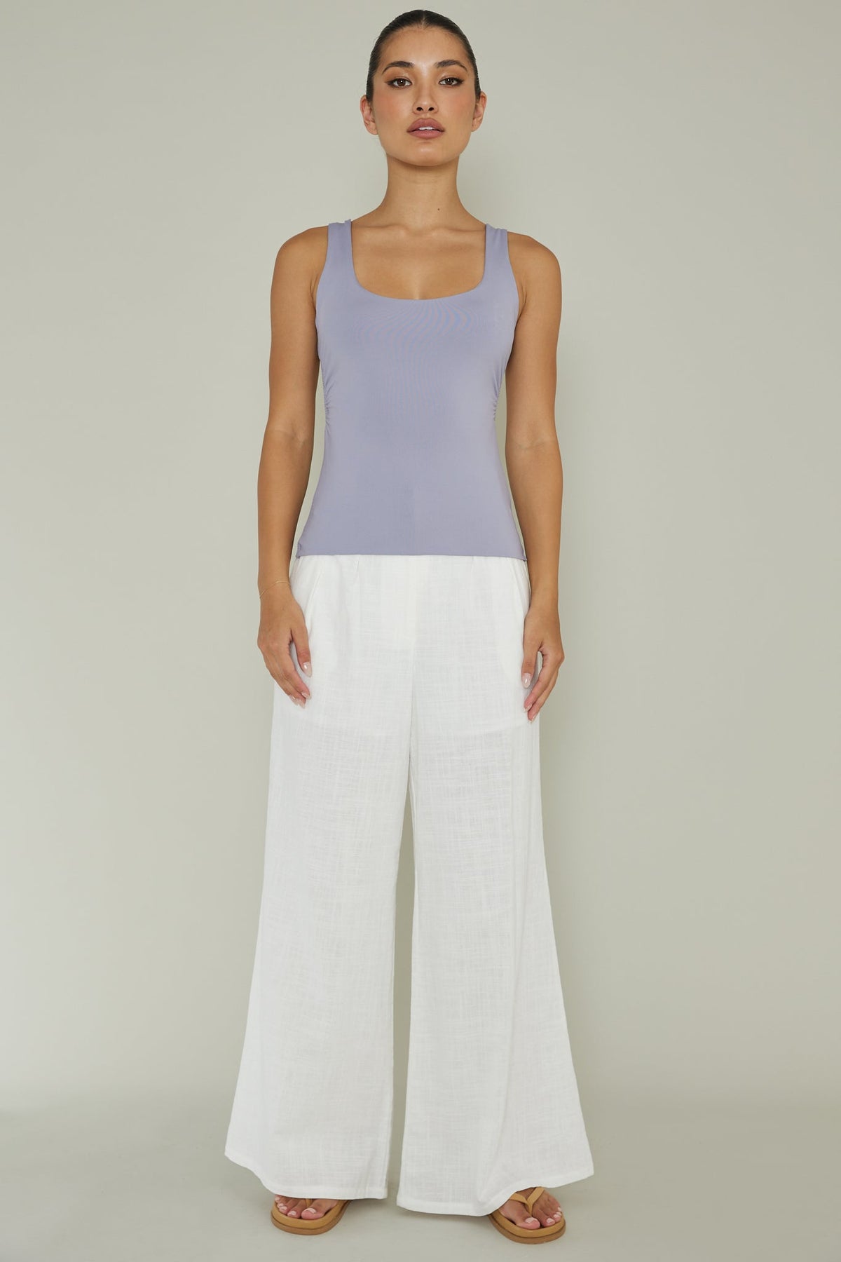 Tate Backless Top Slate