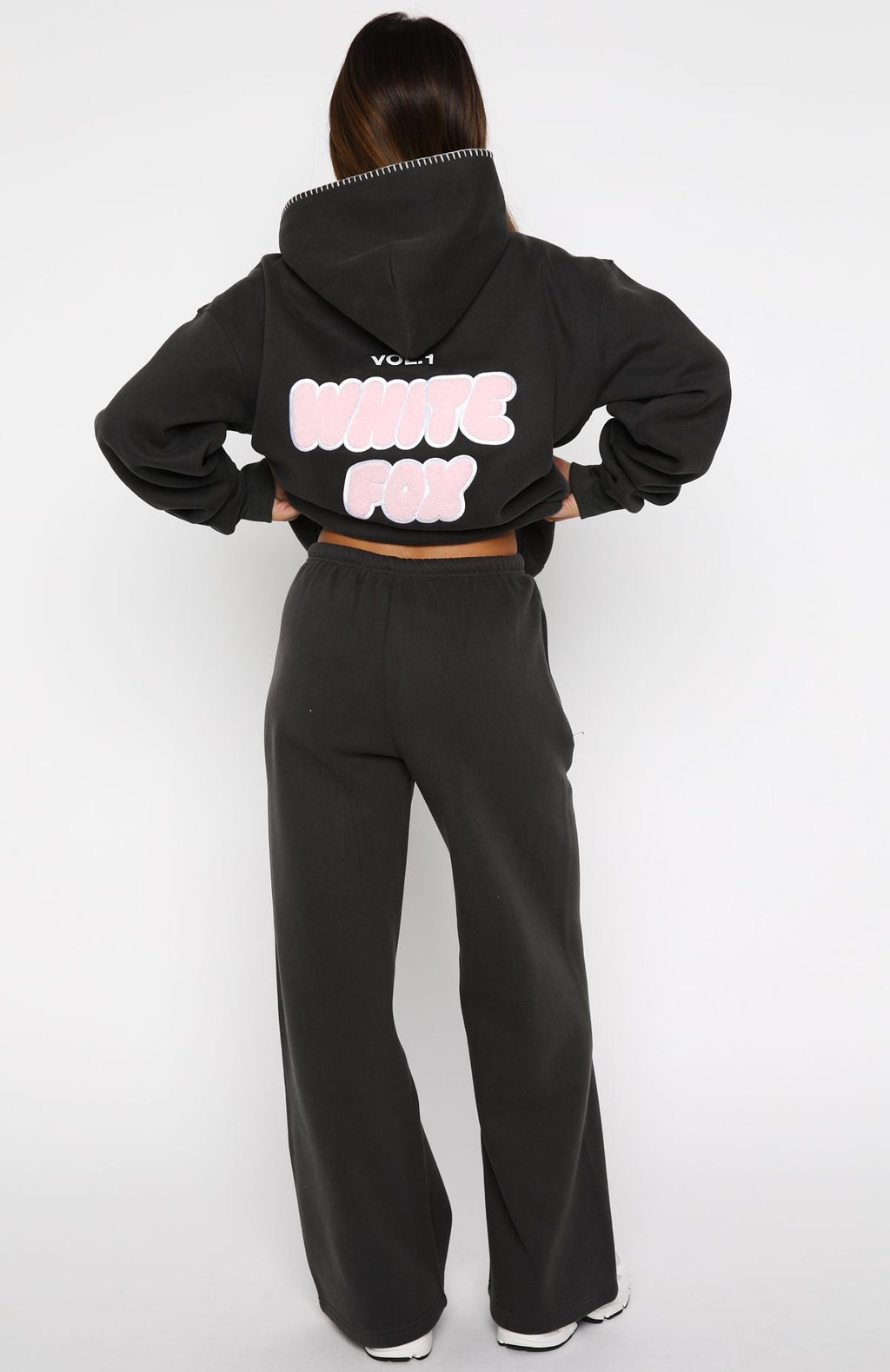 Vol. 1 Wide Leg Sweatpants Charcoal