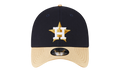 39THIRTY Houston Astros Gold Collection Flex Fit Hat Black and Gold / Black - Under Brim NE922