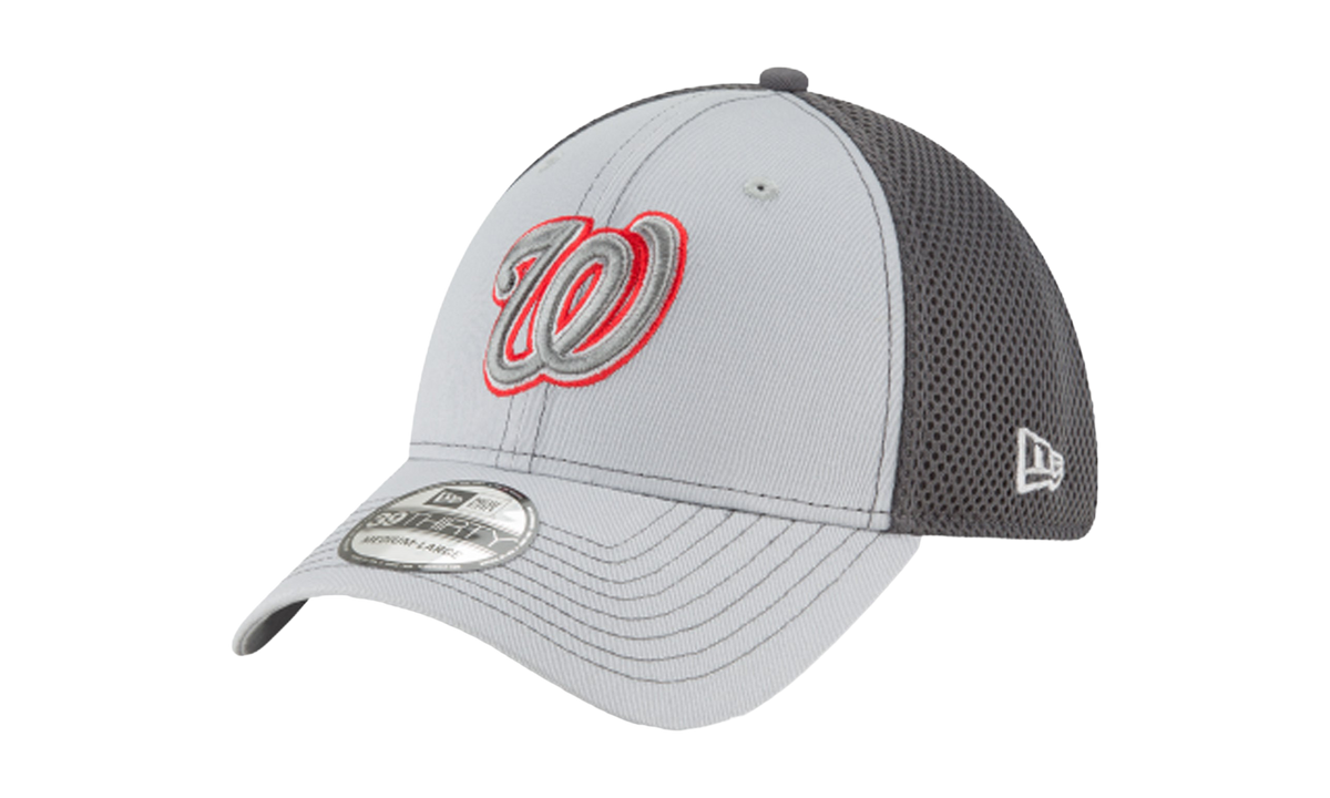 39THIRTY Washington Nationals Neo Flex Fit Hat Grey NE662