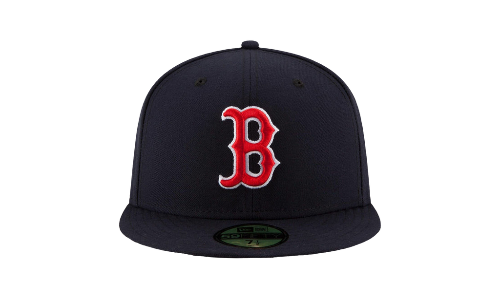 59FIFTY Boston Red Sox On-Field Fitted Hat Navy / Black - Brim NE936