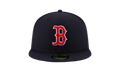 59FIFTY Boston Red Sox On-Field Fitted Hat Navy / Black - Brim NE936