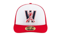 59FIFTY Washington Nationals 2020 Low Profile Authentic Fitted Hat White / Red - Brim NE1032