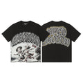 Mixed Emotion Cherub Graphic Tee (Black)