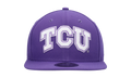 9FIFTY Texas Christian University Horned Frogs Snapback Hat Varsity Purple NE1012