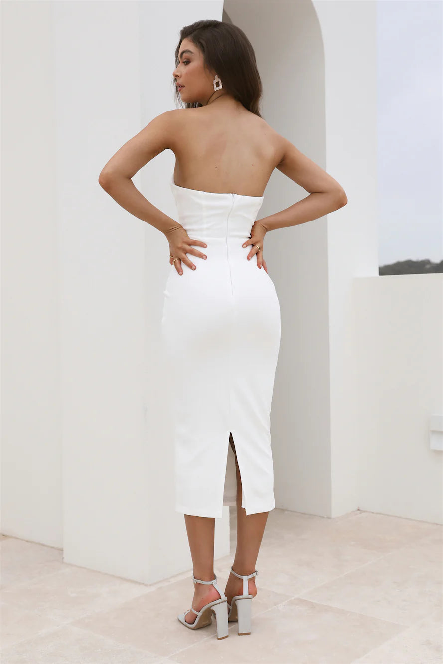 Our Fantasy Maxi Dress White