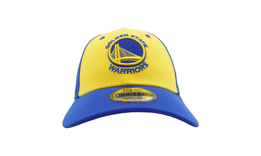 9FORTY Golden State Warriors Free Throw Snapback Hat Blue / Yellow / Blue - Brim NE640