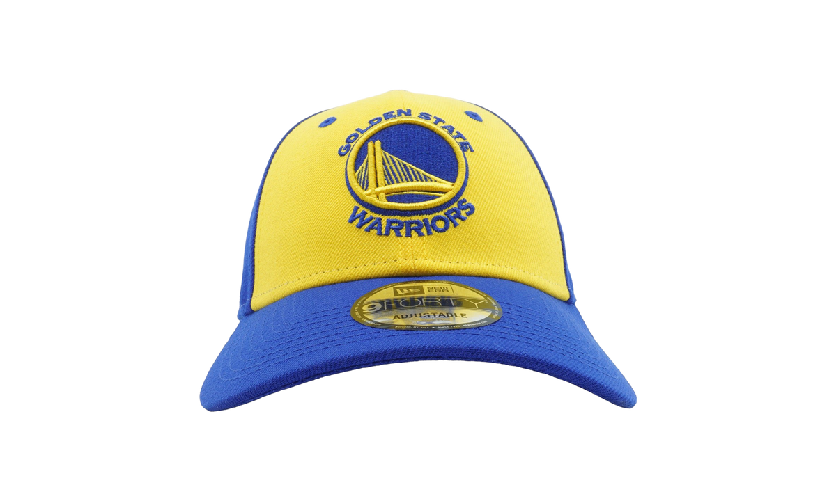 9FORTY Golden State Warriors Free Throw Snapback Hat Blue / Yellow / Blue - Brim NE640