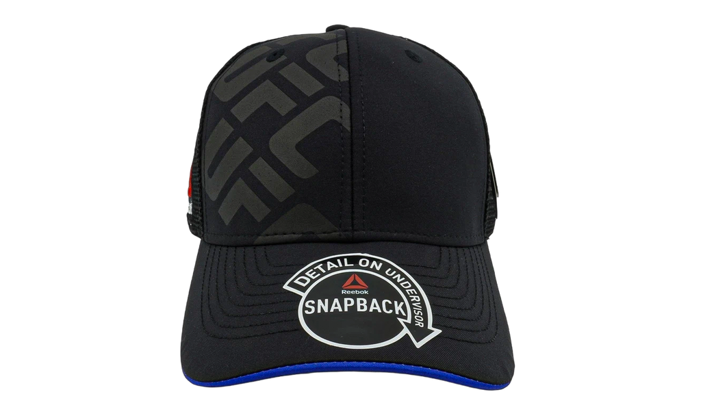 UFC Meshback Snapback Trucker Hat Black VR57Z BLU UUFC