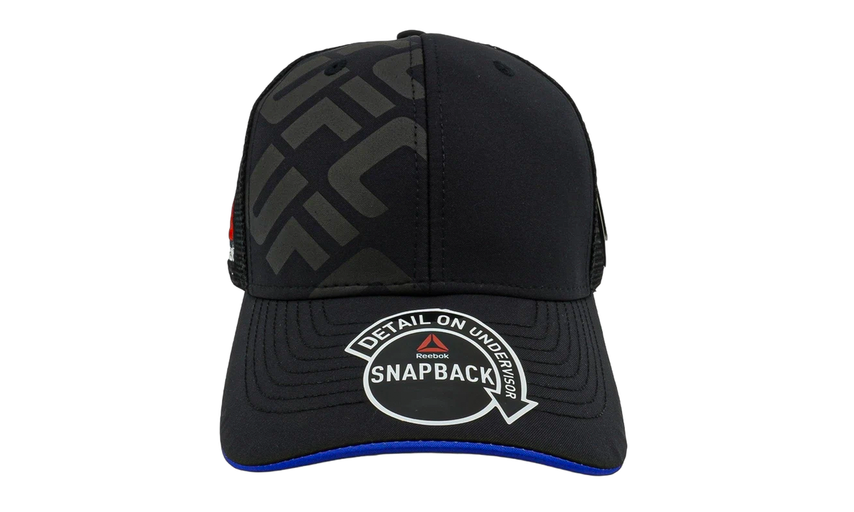 UFC Meshback Snapback Trucker Hat Black VR57Z BLU UUFC