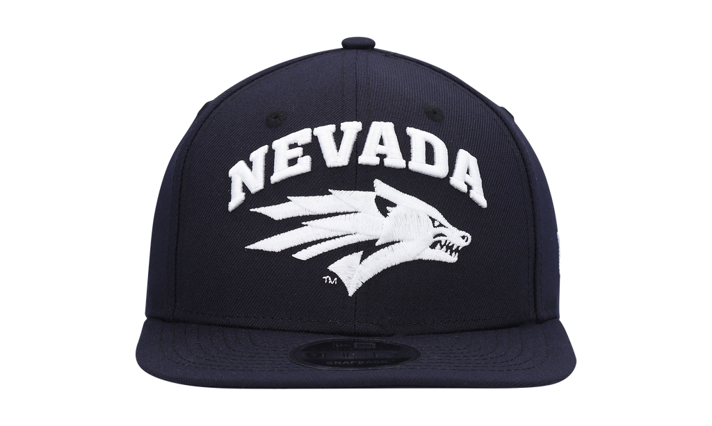 9FIFTY Nevada Wolf Pack Snapback Hat Navy NE1019