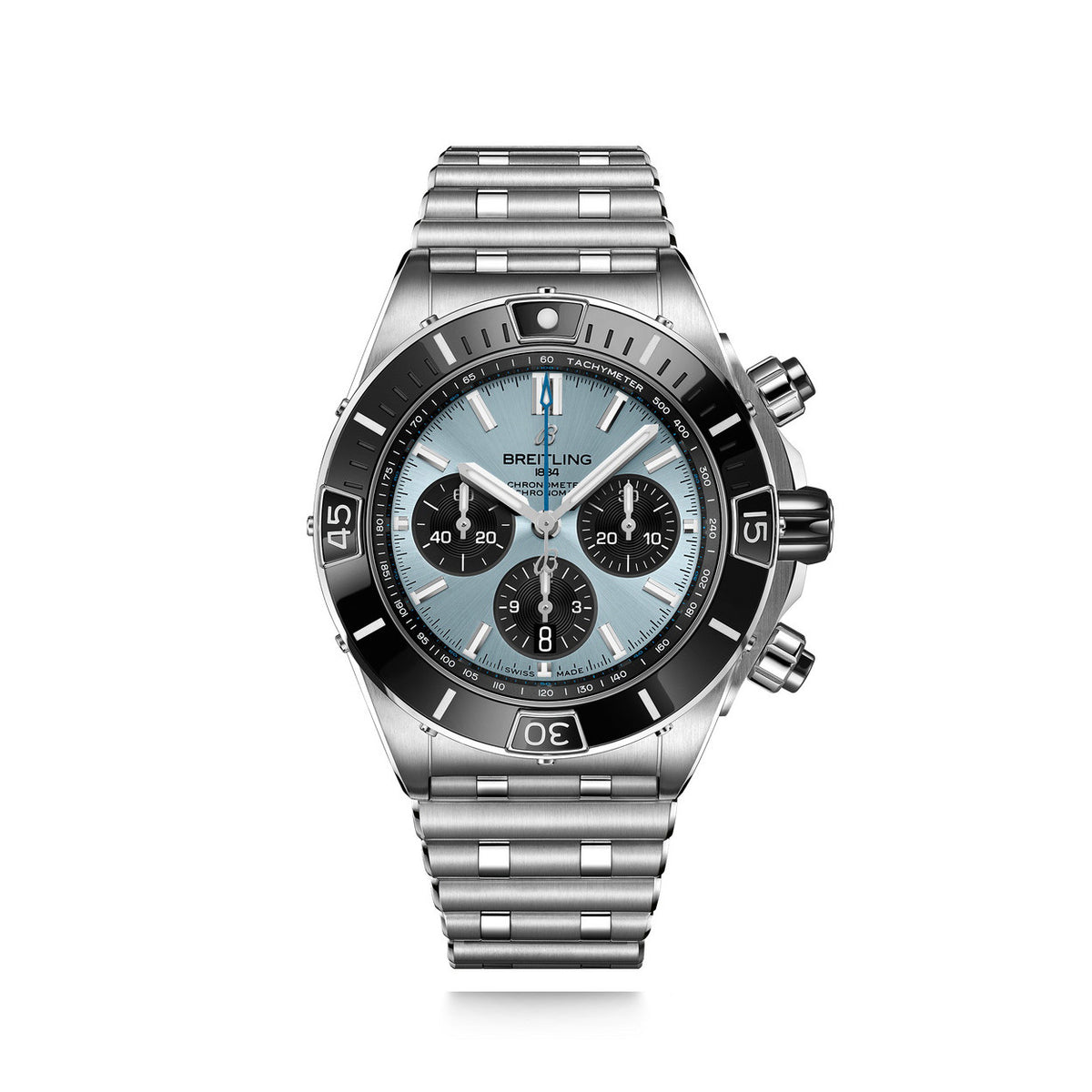 Breitling Mechanical Watches With Steel Bracelet Watch #96674