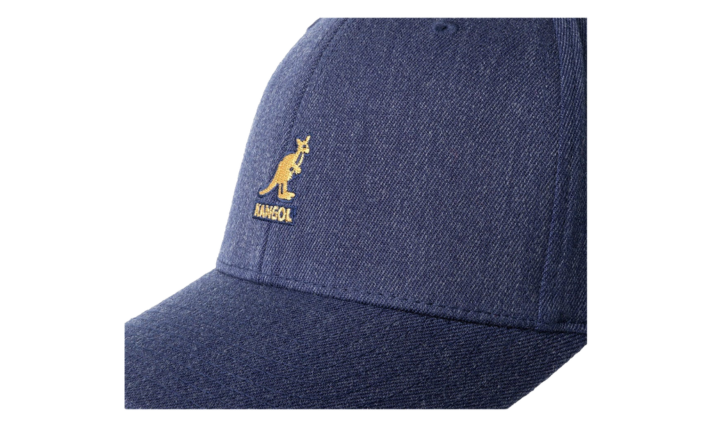 Wool Flexfit Baseball Cap Denim 8650BC DN425