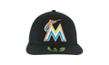 59FIFTY Miami Marlins 2017 Home Low Profile Authentic Fitted Hat Black NE961