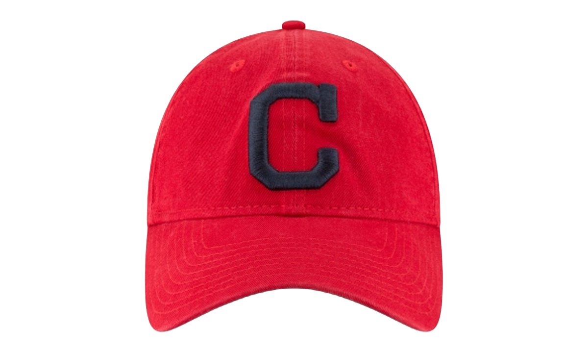 9TWENTY Cleveland Indians Core Classic Adjustable Hat Red NE560