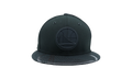 59FIFTY Golden State Warriors Textured Visor Fitted Hat Black / Black GSW Logo - Brim NE650