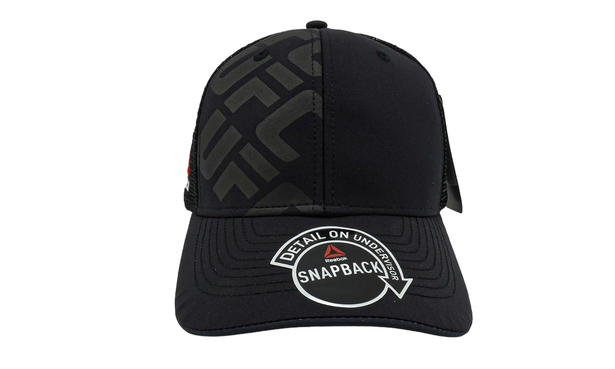 UFC Meshback Snapback Trucker Hat Black/Dark Grey VR57Z 040 UUFC
