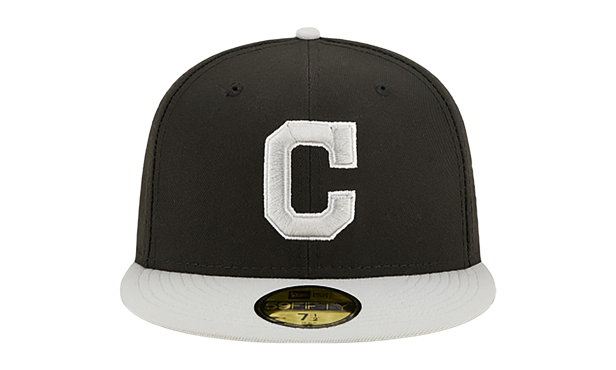 59FIFTY Cleveland Guardians Authentic Fitted Hat Black / Grey - Visor NE794